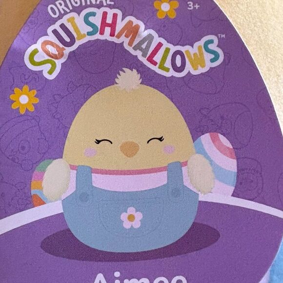 Aimee The Easter Chick Squishmallow - Picture 3 of 3